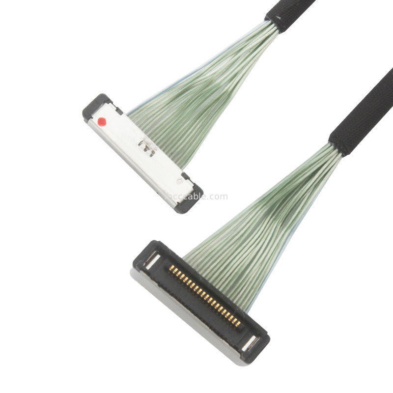 0.4mm Pitch 20380-R20T-06 Mikro Kabel koaksjalny lvds kabel złącza 20P 0,4mm pitch