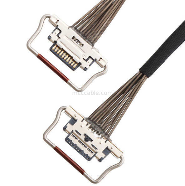 10-pinowy kabel koncentryczny micro 0.4mm Pitch 20633-310T-01S Lvds do kamery termowizyjnej