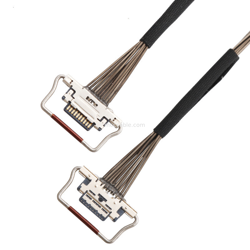 10-pinowy kabel koncentryczny micro 0.4mm Pitch 20633-310T-01S Lvds do kamery termowizyjnej