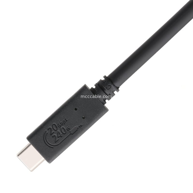 Kable USB4 8K 240W 20Gbps Kable USB4 klasy przemysłowej ultra wysoka prędkość transmisji super szybkie ładowanie