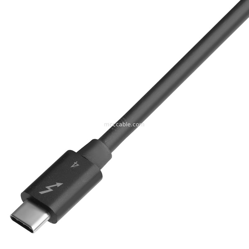 Thunderbolt 4 Custom Cable Ultra szybkie ładowanie Przesyłanie danych błyskawiczne Miękkie i trwałe dla bezproblemowego doświadczenia