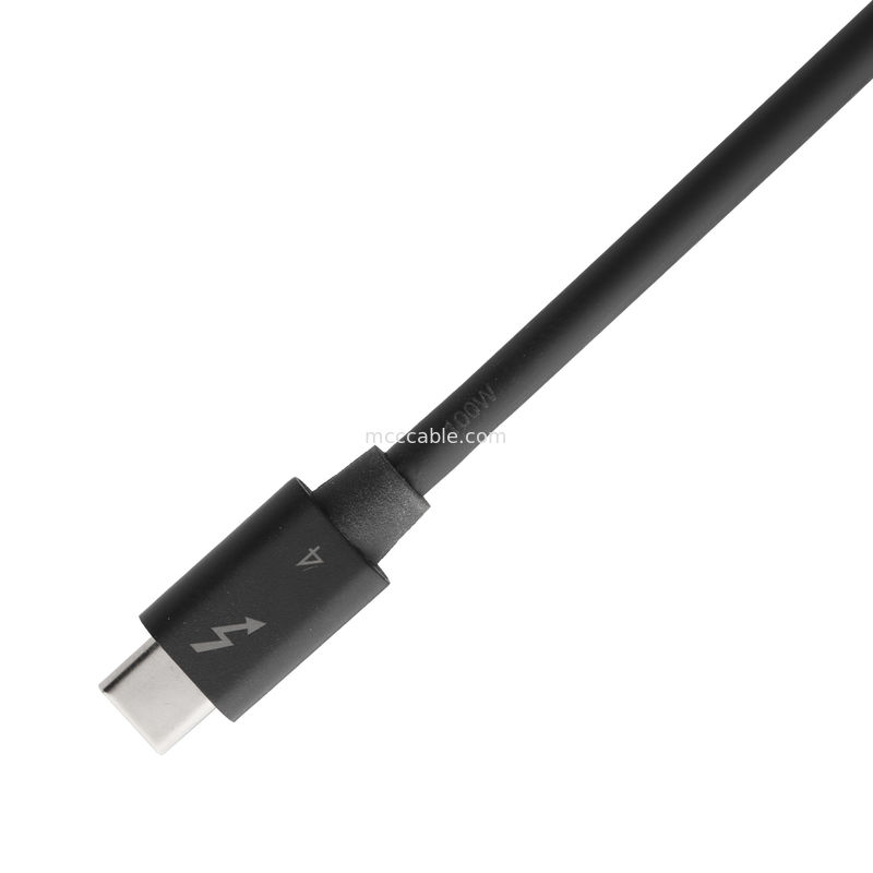 Thunderbolt 4 Custom Cable Ultra szybkie ładowanie Przesyłanie danych błyskawiczne Miękkie i trwałe dla bezproblemowego doświadczenia