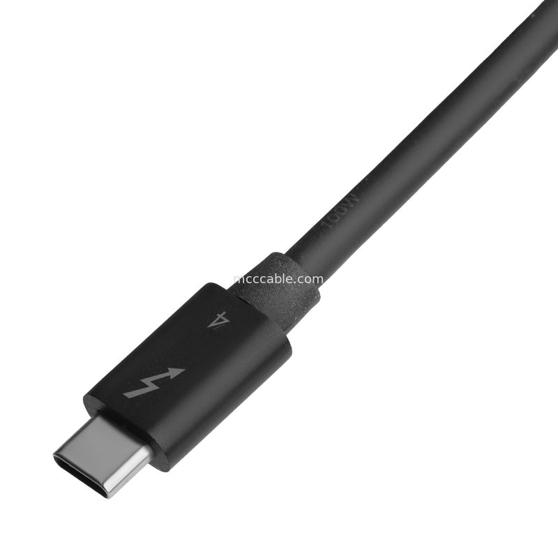 Thunderbolt 4 Custom Cable Ultra szybkie ładowanie Przesyłanie danych błyskawiczne Miękkie i trwałe dla bezproblemowego doświadczenia