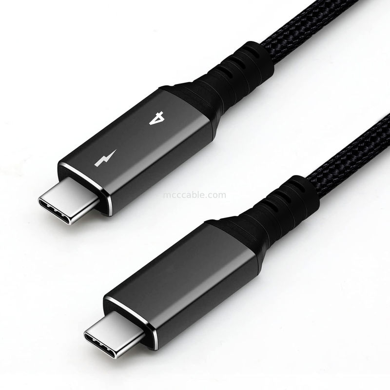 Thunderbolt 4 prędkości 40 Gbps, obsługuje podwójny wyświetlacz 4K lub pojedynczy 8K