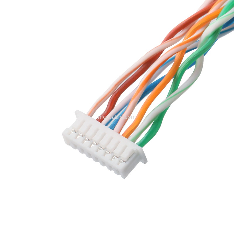 IP67 wodoodporny 8-pin okrągły złącze SA812/S8S z kablem CAT5e do systemów kamer