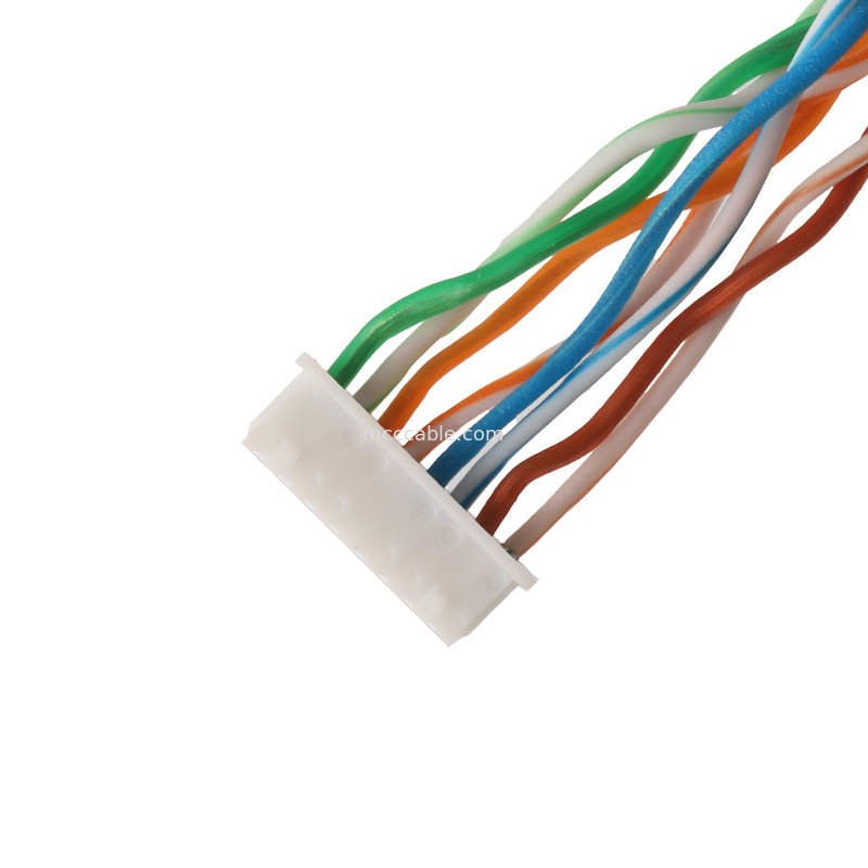 IP67 wodoodporny 8-pin okrągły złącze SA812/S8S z kablem CAT5e do systemów kamer