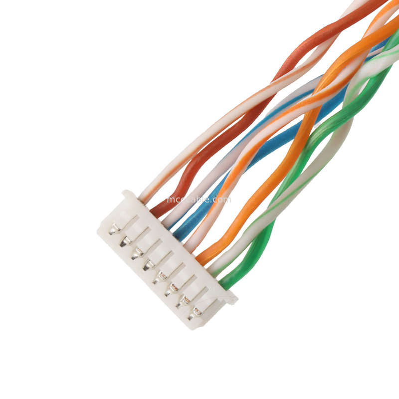 IP67 wodoodporny 8-pin okrągły złącze SA812/S8S z kablem CAT5e do systemów kamer