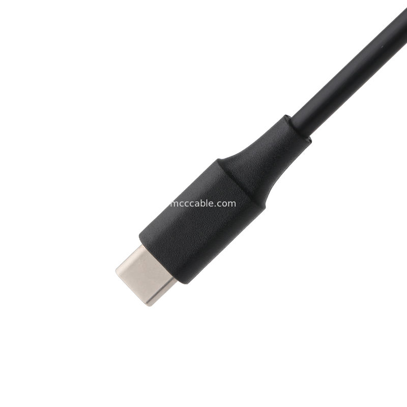 Kabel USB C do USB C, prędkość przesyłania 40 Gbps, ładowanie 100W PD, osłonięte