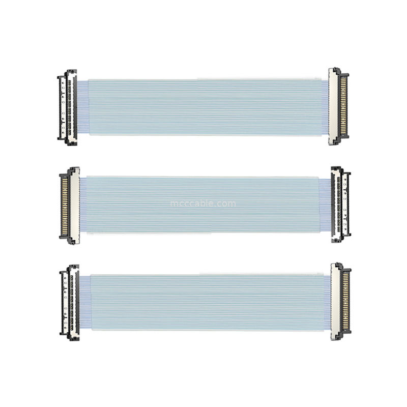 0.4mm USL20-30SS-030BH Micro Coax Ribbon Cable MIL-Spec Harsh Environment Connector dla dronów obronnych