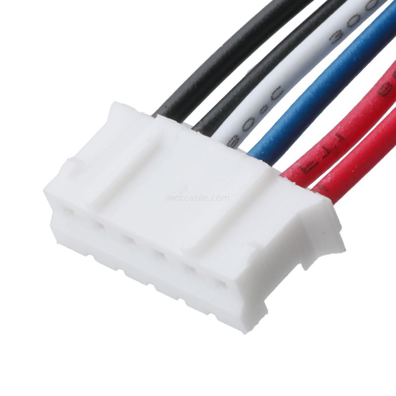 6-Pin do 6-Pin Wiązka Przewodów - Raster 2.0mm UL1007 26AWG - Niestandardowy Rozkład Pinów