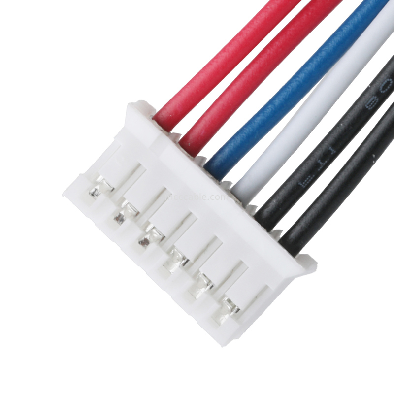 6-Pin do 6-Pin Wiązka Przewodów - Raster 2.0mm UL1007 26AWG - Niestandardowy Rozkład Pinów