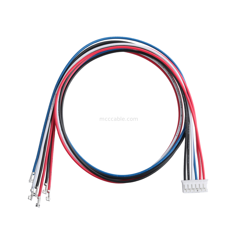 6-Pin do 6-Pin Wiązka Przewodów - Raster 2.0mm UL1007 26AWG - Niestandardowy Rozkład Pinów
