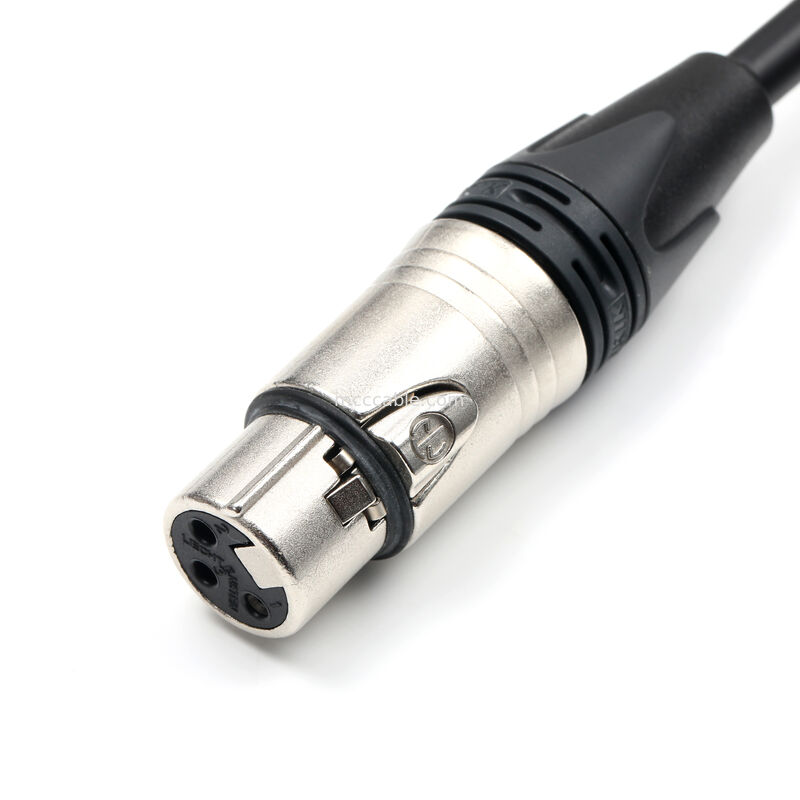 Niestandardowy XLR 3-Pin Kobieta do Molex 51163-0300 Kabel Zgromadzenie Neutrik NC3FXX 20AWG UL2464