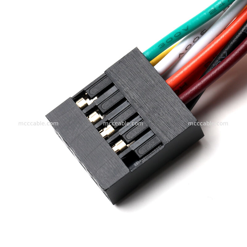 Molex 2,54 mm 10-pin panel przedni kablowy zestaw do zastosowań OEM