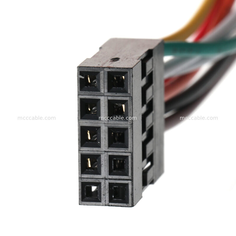 Molex 2,54 mm 10-pin panel przedni kablowy zestaw do zastosowań OEM