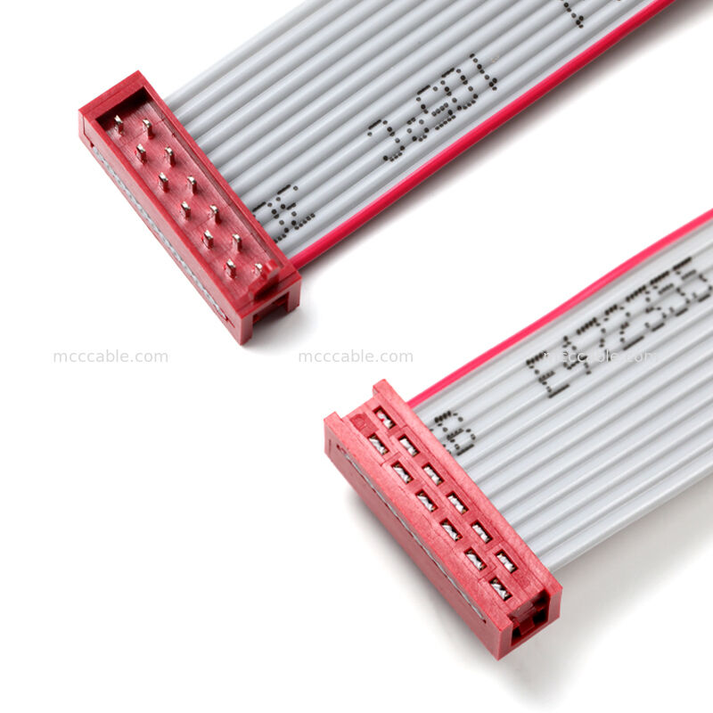 Montaż płaskiego kabla taśmowego IDC – złącze dwurzędowe 2,54 mm, niestandardowe OEM