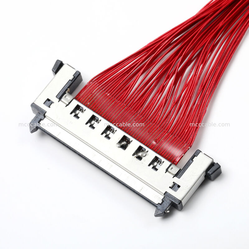 Montaż kabla mikrokoaksjalnego ze złączem FI-RE51CL – niestandardowe połączenie OEM o dużej prędkości