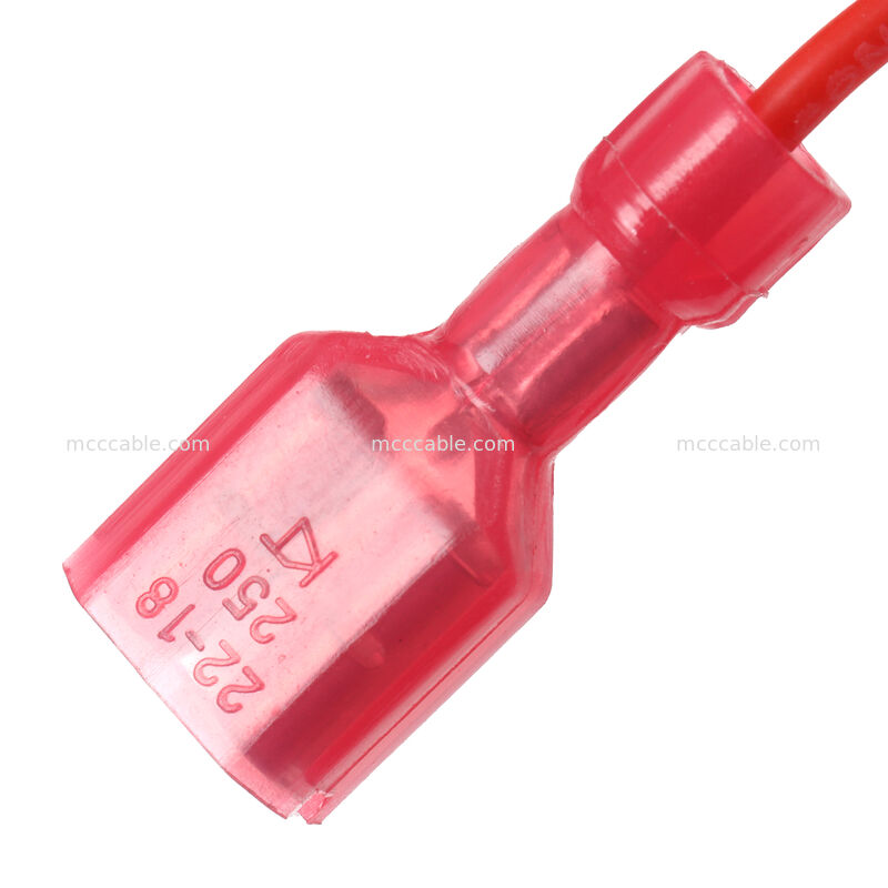 4Pin Nano-Fit do 6,3 mm Kobieta ostrze Terminal Power Wiring Harness z ferrytowym rdzeniem