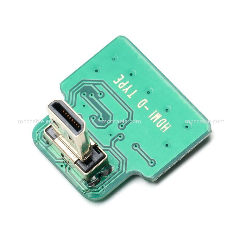 Niestandardowy zestaw kabli Micro HDMI do Mini HDMI Micro Coax dla systemów wyświetlaczy wbudowanych
