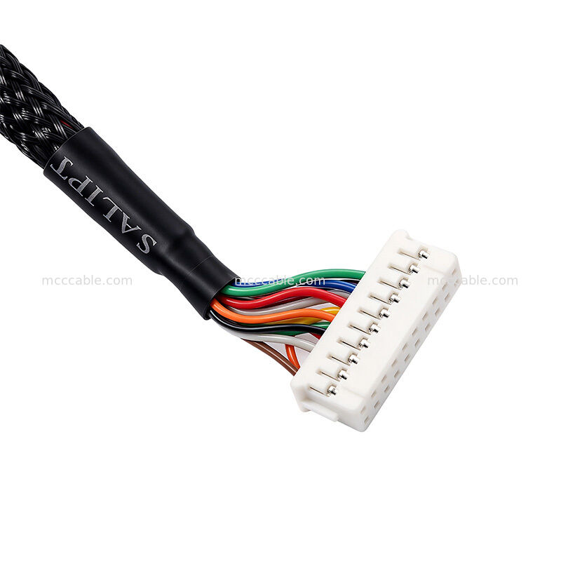 DF11-20DS-2C 20-Pin IDC Front Panel Cable Custom Medical High Speed Ribbon Harness