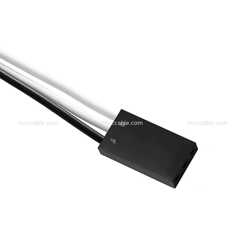 Custom 310mm 3 Pin Light Bar Cable Assembly HX25402-3Y UL1007 24AWG Wire Harness