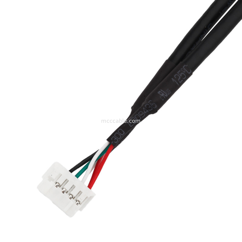 Zespół wiązki przewodów HSG o długości 100 mm 2 × 5 pinów czarny do PHD-2 × 5P