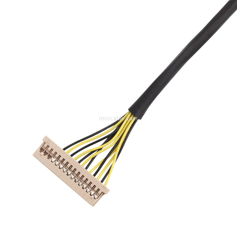 Długość kabla wiązki przewodów 100 mm Wl 1025h-15p do Wl 1253h-15p Zespół kabla Lvds