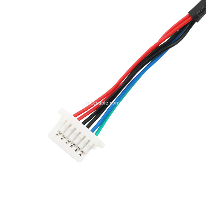 JST SHLP-06V-SB SHR-6P Zespół kabla wiązki przewodów do sygnałów nadawczych / zasilania elektrycznego