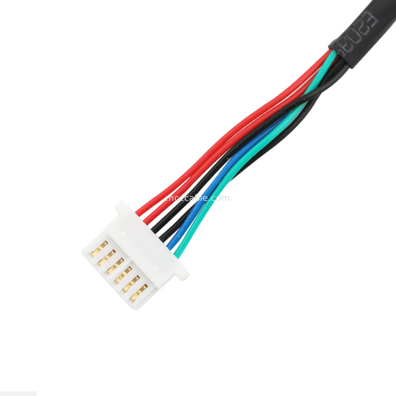 JST SHLP-06V-SB SHR-6P Zespół kabla wiązki przewodów do sygnałów nadawczych / zasilania elektrycznego